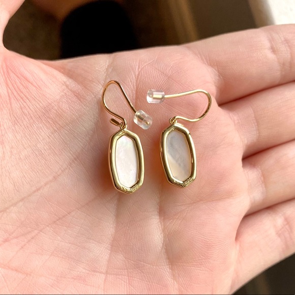 [SOLD] Kendra Scott Lee 18k Gold Vermeil Earrings - Picture 3 of 5